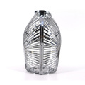 Home decoration restaurant use metal silver color wine bottle holder wine racks